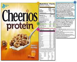 protein first the serving size is slightly bigger 1 and 1 4 cups pared to the 1 cup serving of regular cheerios suious but not terrible