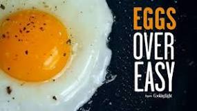 Do Over easy eggs have runny whites?