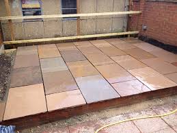 How To Lay Indian Sandstone