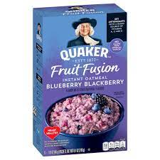 quaker instant oatmeal blueberry