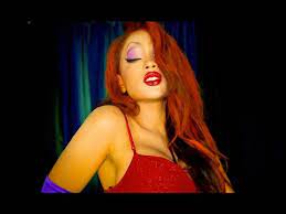 jessica rabbit hair make up by