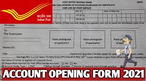 open post office saving account