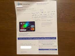 at t universal cash rewards mastercard