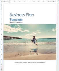 business plan template ms office