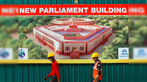 new parliament triangular shape