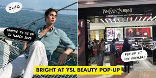 sg for ysl beauty libre pop up