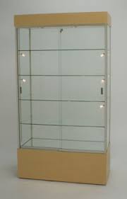rectangular trophy cabinet available