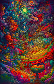 Colorful Surreal Psychedelic Art