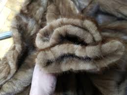 Vintageleatherua Stylish Women S Mink Fur Coat Warm Brown Women S Fur Coat Made Of Genuine Mink Fur