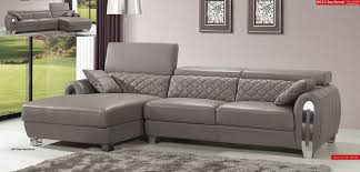 full italian leather modern sectional sofa