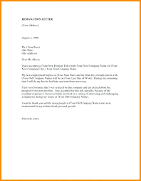 Formal Resignation Letter Sample Or From Job Pdf Slipcc Co
