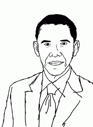 Barack obama coloring pages are a fun way for kids of all ages to develop creativity, focus, motor skills and color recognition. Obama Coloring Pages Coloring Home