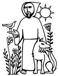 He was the son of a wealthy cloth merchant. St Francis Of Assisi Coloring Pages For Catholic Kids