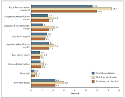 Figure 4 4 Past Year Substance Abuse Treatment Types Among