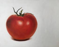Tomato Painting Tomato Still Life Art