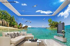 3d Living Room Wall Paint Designs