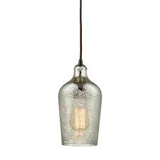 Elk Lighting Hammered Glass Mini