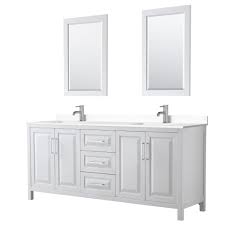 Check spelling or type a new query. Daria 80 Double Bathroom Vanity White Beautiful Bathroom Furniture For Every Home Wyndham Collection