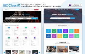 Classix Free Bootstrap Html5 Classified Ads Template