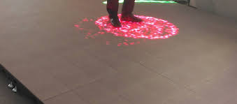 best interactive floor led display