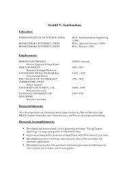 Sample Resume Format For Zoology Freshers Free Resume Templates