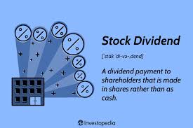 stock dividend what it is and how it
