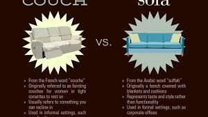 sofa vs couch what s the difference