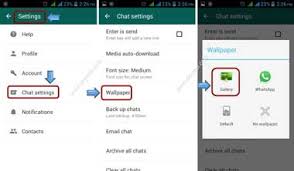 remove whatsapp chat wallpaper