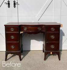 painted dressing table confessions of