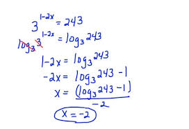 solving exponential equations without