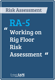 working on rig floor risk essment