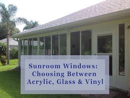 Sunroom Windows Choosing Between