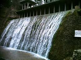 Water Fall In Rock Garden Chandigarh