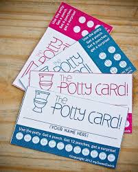 Diy Printable Potty Training Reward Punch Cards Raise Me