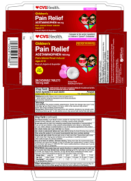 Childrens Pain Relief Tablet Chewable Cvs Pharmacy Inc