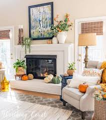 cozy and soothing fall color palette in