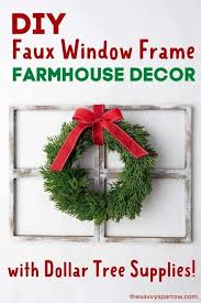 Diy Farmhouse Window Frame For Wall