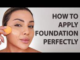 how to apply foundation for beginners