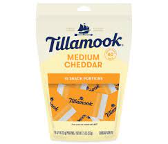 sharp cheddar cheese slices tillamook