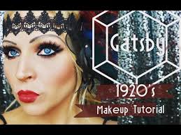 gatsby glam 1920 s makeup tutorial