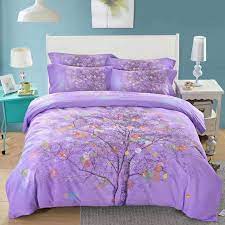 purple bedding sets
