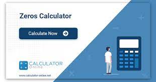 Zeros Calculator How To Find The