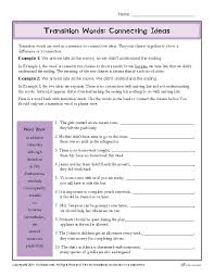 Transitions in Writing for  rd    th Grade   Paragraph writing     Picture