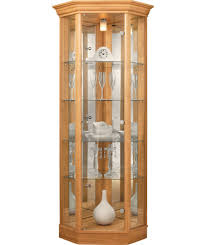 Buy Argos Home Glass Corner Display Cabinet Light Oak