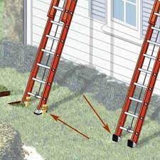 how to set up a ladder this old house