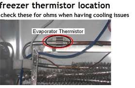 Whirlpool Refrigerator Thermistor Resistance Questions