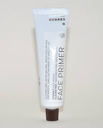 korres face primer review silicone