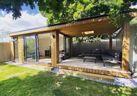 Garden Rooms With Covered Seating Area