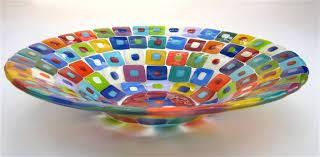 Fused Glass Fused Glass Bowl