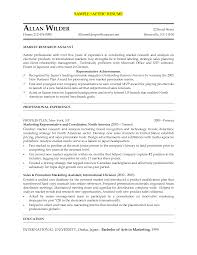 Junior Research Analyst Cover Letter